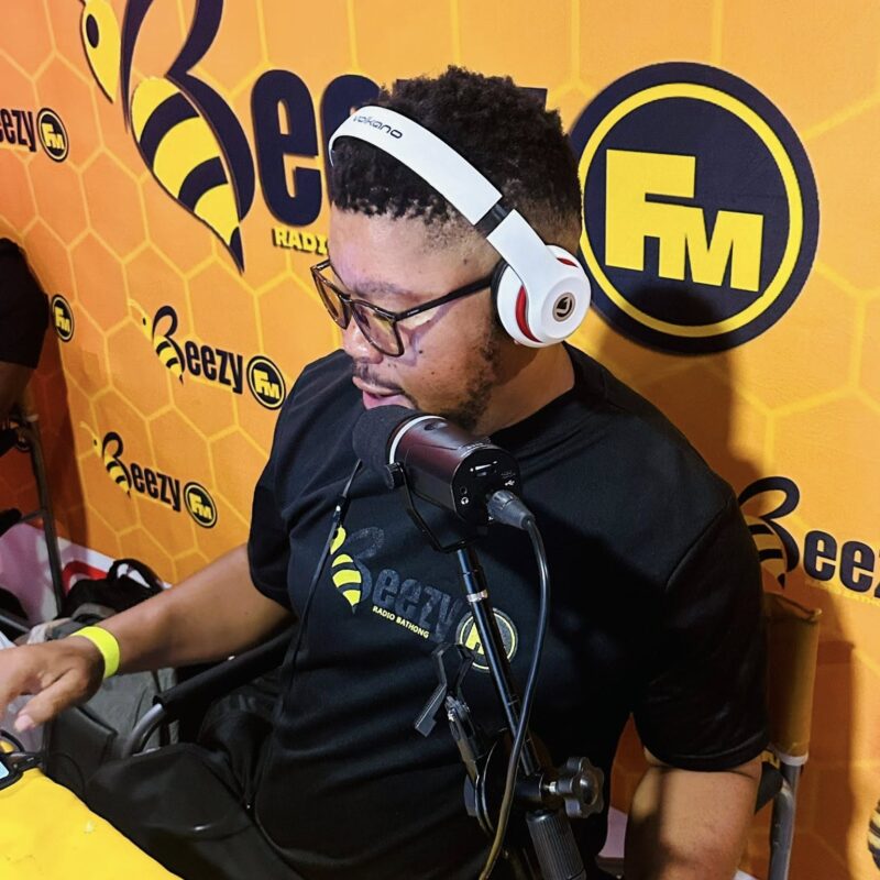 Premium Black Unisex T-Shirt: Custom Print for Beezy FM