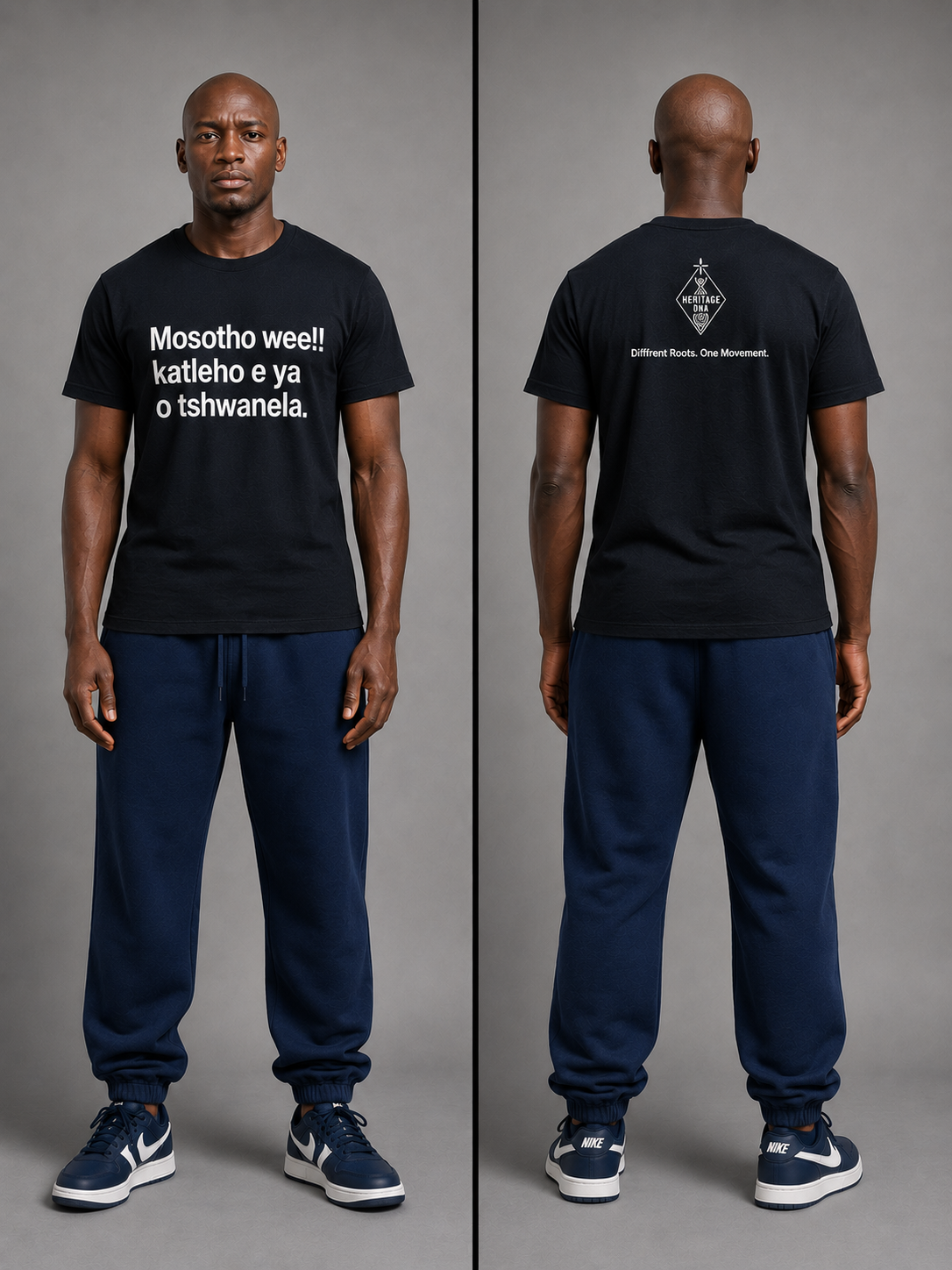 Mosotho wee!! katleho e ya o tshwanela_ T-shirt - Image 2