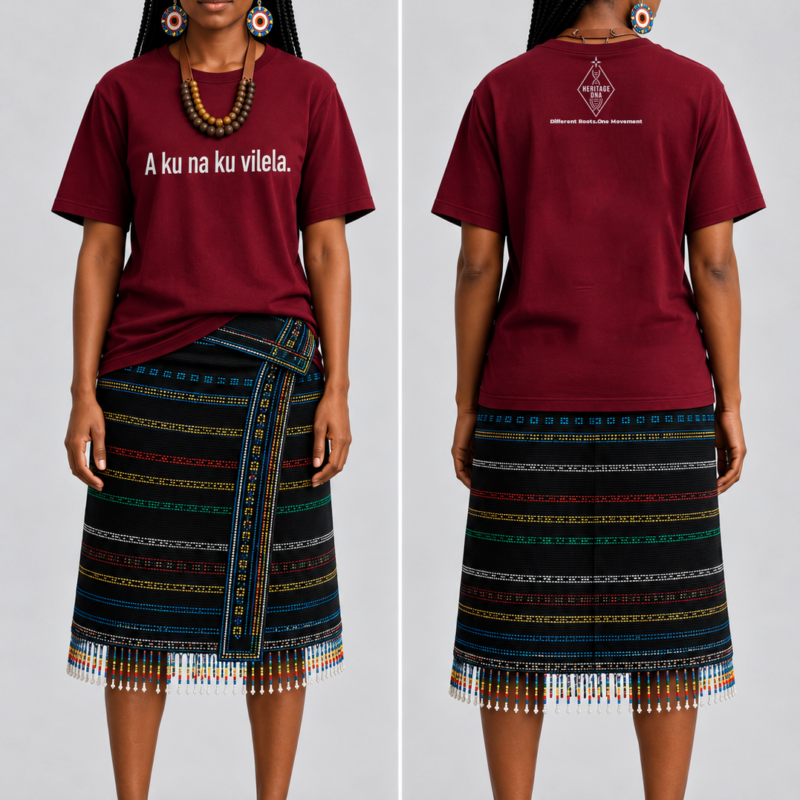 A ku na ku vilela_ Tsonga DNA Unisex T-shirt