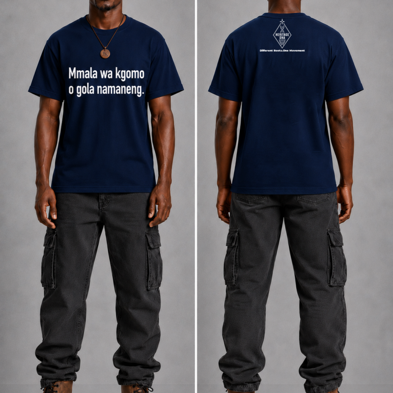Mmala wa kgomo o gola namaneng_Sepedi DNA Unisex T-shirt