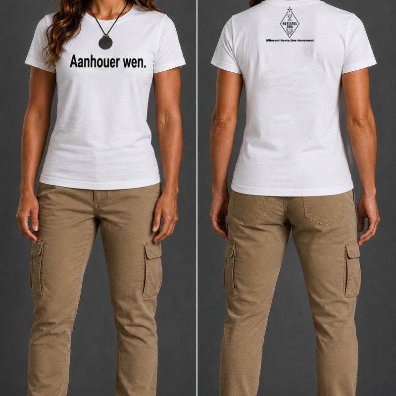 Aahouer wen_ Afrikaans DNA Unisex T-shirt