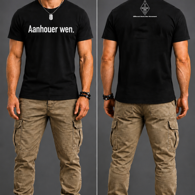 Aanhouer wen_ Afrikaans DNA Unisex T-shirt