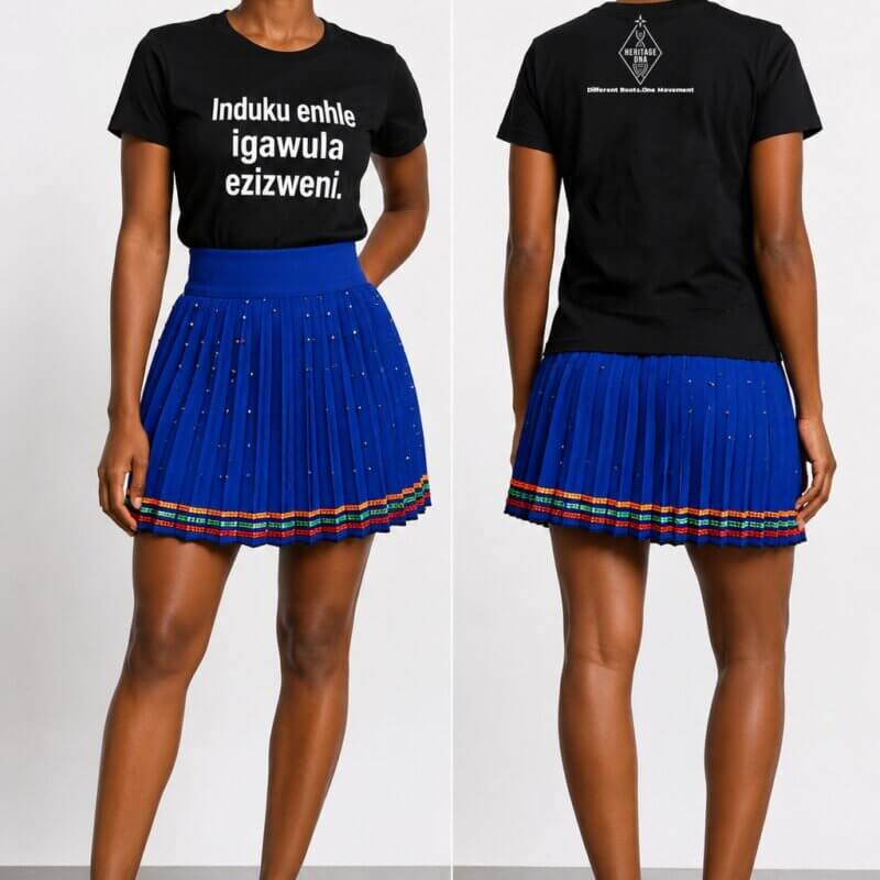 Induku enhle igawulwa ezizweni_Zulu DNA Unisex T-shirt