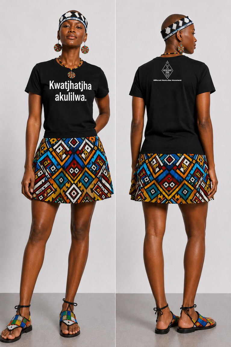Kwatjhatjha akulilwa_ T-shirt - Image 5