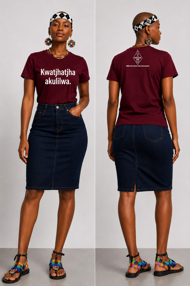 Kwatjhatjha akulilwa_ T-shirt - Image 6