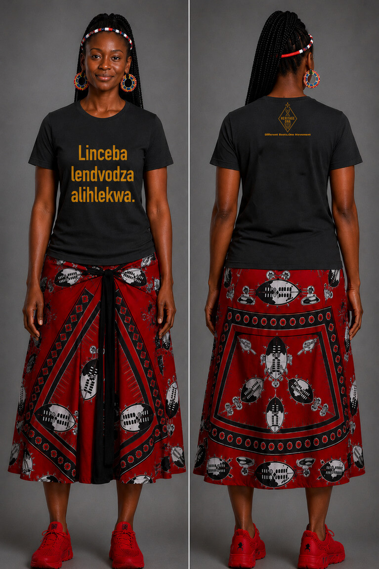 Linceba lendvodza alihlekwa_ T-shirt - Image 7