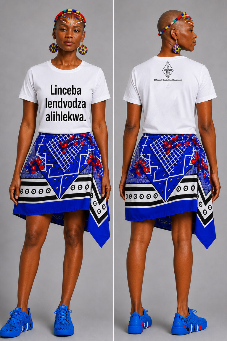 Linceba lendvodza alihlekwa_ T-shirt - Image 5