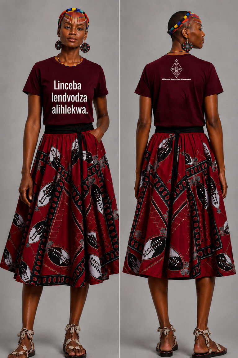 Linceba lendvodza alihlekwa_ T-shirt - Image 4
