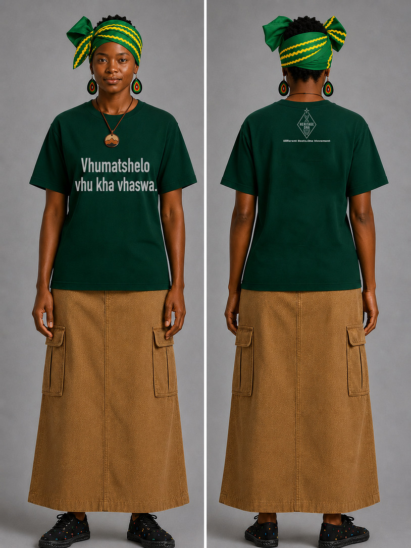 Vhumatshelo vhu kha vhaswa_ T-shirt - Image 5