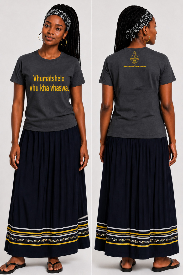 Vhumatshelo vhu kha vhaswa_ T-shirt - Image 3