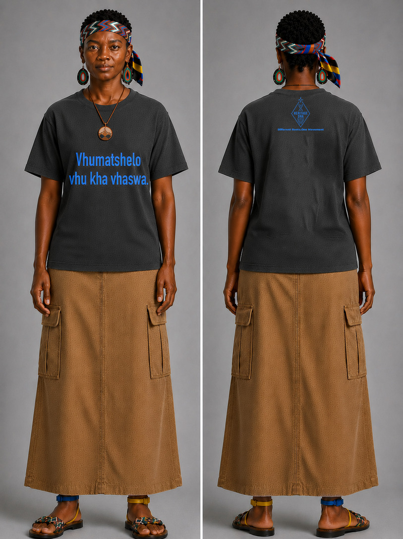 Vhumatshelo vhu kha vhaswa_ T-shirt - Image 4