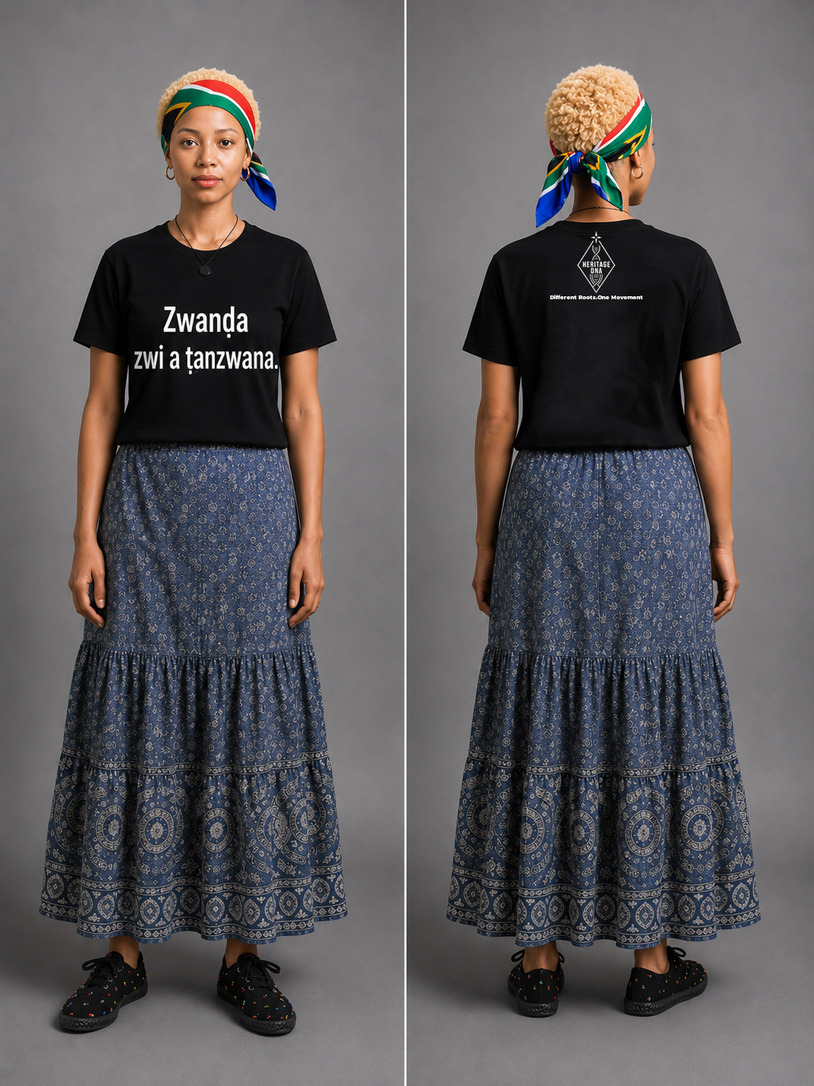 Zwanḓa zwi a ṱanzwana_ T-shirt - Image 2