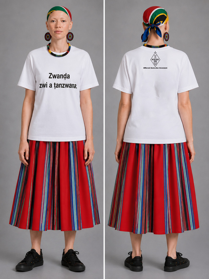 Zwanḓa zwi a ṱanzwana_ T-shirt - Image 3