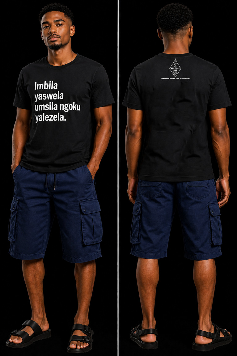 Imbila yaswela umsila ngoku layezela_ T-shirt - Image 2