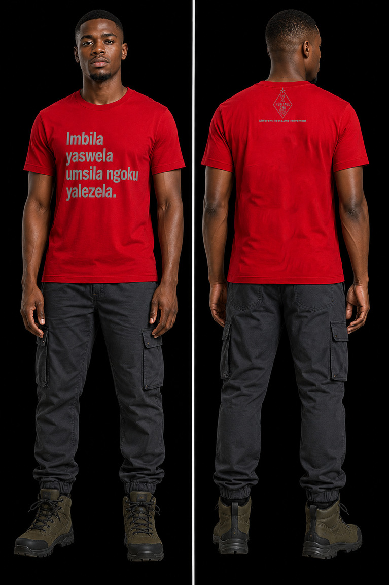 Imbila yaswela umsila ngoku layezela_ T-shirt - Image 3