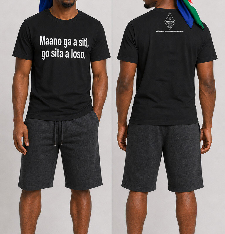 Maano ga a siti, go sita a loso_ T-shirt