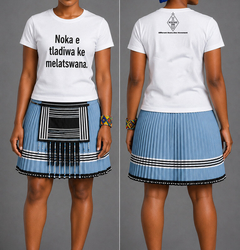 Noka E Tladiwa Ke Melatswana_ T-Shirt