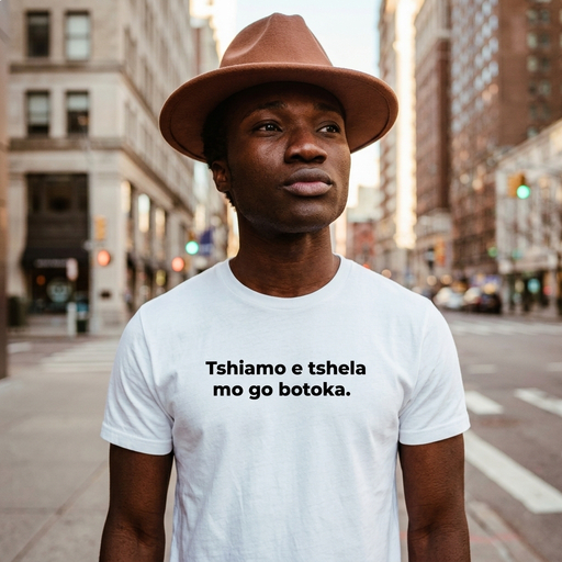 Tshiamo e tshela mo go botoka_ T-shirt - Image 13